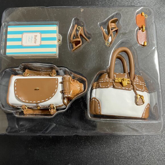 Miniature Barbie Fashion Pup Ornament Set Hallmark Keepsake Christmas NWT - Picture 3 of 6